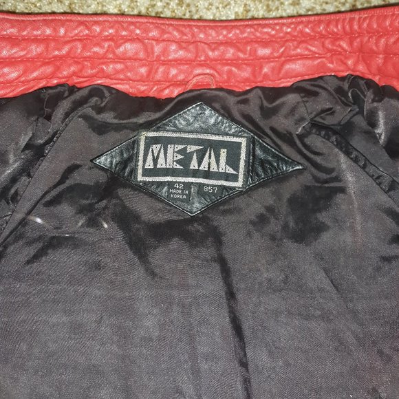 Michael Jackson Thriller Leather Jacket 42 Mens S/M - Picture 6 of 9